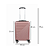 Mala De Viagem De Bordo Pequena 10kg Anac Rodas 360° - Rosa - 33x47x20cm - Imagem 2