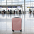 Mala De Viagem De Bordo Pequena 10kg Anac Rodas 360° - Rosa - 33x47x20cm - Imagem 4