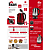Chaleira Elétrica Kian Ch-100 1,8l Inox Jarra Portátil Base Removível 1000w 110v - Imagem 6