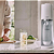 Máquina Para Gaseificar Água Terra Sodastream Branca Com Cilindro Quick Connect 60l E Garrafa 1l - Imagem 6