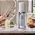 Máquina Para Gaseificar Água Terra Sodastream Branca Com Cilindro Quick Connect 60l E Garrafa 1l - Imagem 7