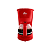 Cafeteira Elétrica Kian Cf-100 20 Xícaras Vermelha 600w Com Jarra De Vidro Temperado 220v - Imagem 2