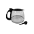 Cafeteira Elétrica Kian Cf-102 18 Xícaras Preta 650w Com Jarra De Vidro Temperado 220v - Imagem 3