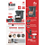 Cafeteira Elétrica Kian Cf-102 18 Xícaras Cinza 650w Com Jarra De Vidro Temperado 127v - Imagem 6