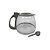 Cafeteira Elétrica Kian Cf-102 18 Xícaras Cinza 650w Com Jarra De Vidro Temperado 127v - Imagem 3