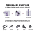 Secador E Modelador De Cabelo Wap Intense Styler Ws1600 5 Em 1 Com Tecnologia Coanda E Maleta 220v - Imagem 3