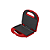 Sanduicheira E Grill Kian Sd-101 Vermelha 750w Com Chapas Antiaderentes E Tampa Com Trava 220v - Imagem 2