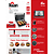 Grill Panini Inox Kian Gp-104 Vermelho 1200w Para Sanduíches, Refeições Rápidas 220v - Imagem 4