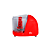 Mini Processador Kian Mpr-100 Vermelho 120w 500ml Lâminas Duplas Em Aço Inox E Tampa Dosadora 127v - Imagem 2