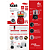 Processador De Alimentos Turbo Kian Vermelho 350w 1l Compacto 220v - Imagem 6