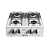 Fogão Cooktop De Mesa Portátil A Gás 4 Bocas Braslar Asiático Júnior Branco Glp - Imagem 2
