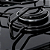 Fogão Cooktop Braslar Asiático 4 Bocas Preto Com Acabamento Em Vidro - Imagem 4