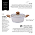 Caçarola Indução 20cm 2,2l Mármol Cook Mimo Style Alumínio Cerâmica - Imagem 2