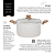 Panela Caldeirão Aço Inox 20cm Estilo Cook Mármol Mimo Style - Imagem 3