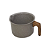Leiteira Grafito Cook 14cm 1,92l Mimo Style Para Leite, Café E Molhos - Imagem 4