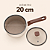 Panela Pratic Cook Crema 20cm 2,8l Cerâmica Indução Mimo Style - Imagem 6