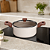 Caçarola Panela Pratic Cook Crema 20cm 2,5l Cerâmica Indução Mimo Style - Imagem 2