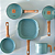Conjunto 8 Panelas Pratic Cook Green Mimo Style Antiaderente Indução - Imagem 4