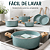 Conjunto De 6 Panelas Pratic Cook Green Mimo Style Compatível Com Indução - Imagem 6