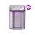 Purificador De Água Acquabios Prata Ultra Ice Uvc-led 60 L/h Refil Classe A 2.500l 127v - Imagem 1