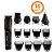 Aparador De Pelos Mallory Total Groom  16 Em 1 Multifuncional Laminas Em AÇo Cromo Base Suporte Usb Bivolt - Imagem 3