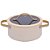 Caçarola Mimo Style Liber Cook Gold Com Tampa 20cm Indução 2,8l - Imagem 1