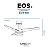Ventilador De Teto Eos Turbo Vento 3 Pás 106cm Controle Remoto 150w Evx100b Branco - Bivolt - Imagem 2