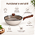 Panela Wok Mimo Style 15780 Pratic Cook 28cm Crema 3,6l Ps28wcrm - Imagem 7