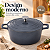 Panela Caçarola Mimo Style Cook&chef 9514 Antiaderente Inox 20cm 2,5l Pn20cg - Imagem 3