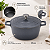 Panela Caçarola Mimo Style Cook&chef 9514 Antiaderente Inox 20cm 2,5l Pn20cg - Imagem 4