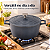 Panela Caçarola Mimo Style Cook&chef 9516 Antiaderente Inox 28cm 6,9l Pn28cg - Imagem 5
