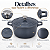 Panela Caçarola Mimo Style Cook&chef 9516 Antiaderente Inox 28cm 6,9l Pn28cg - Imagem 6