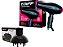 KIT TAIFF - SECADOR CABELO PROF. TITANIUM COLORS ION PINK 2100W 127V - DIFUSOR DE AR CURVES - Imagem 2