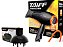 KIT TAIFF - SECADOR CABELO PROF. TITANIUM COLORS ION LARANJA 2100W 220V - DIFUSOR DE AR CURVES - Imagem 2