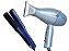 KIT TAIFF - SECADOR PROFISSIONAL FOX 3 KOMPRESS BLUE 2200W 127V + PRANCHA BLUE ION 200ºC BV - Imagem 1