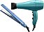KIT GAMA - SECADOR PROF. KERA-SHINE 3D 2100W 220V + PRANCHA ELEGANCE BLUE TITANIO 3D 230ºC - Imagem 1