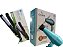 KIT PROFISSIONAL - SECADOR GAMA KERA-SHINE 3D 2100W 220V + PRANCHA LION TUTTI 215°C \ 420F - VERDE - Imagem 4