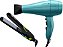 KIT PROFISSIONAL - SECADOR GAMA KERA-SHINE 3D 2100W 220V + PRANCHA LION TUTTI 215°C \ 420F - VERDE - Imagem 1