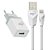 Kit Carregador Parede ELG USB Lightnin para iphone 1 ano garantia - Imagem 1