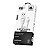 Cabo ELG Lightning L820 bco 2 metros para iphone 1 ano de garantia - Imagem 2