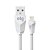 Cabo ELG Lightning L820 bco 2 metros para iphone 1 ano de garantia - Imagem 1