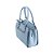 BOLSA MISS DONG COM TRES DIVISORIAS INTERNA  AZUL BEBE - Imagem 3
