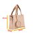 BOLSA ROSA AMORA TRANSVERSAL IDEAL PARA PASSEIOS - Imagem 5
