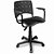 Cadeira Secretaria ergoplax com braço cor preta - Imagem 1