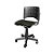 Cadeira secretaria ergoplax sem braço cor preta - Imagem 1
