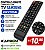 Controle Remoto Compatível com TV Samsung Universal, TV LED, LCD, Smart TV 3D, com Pilhas Integradas - Imagem 1