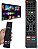 Controle Remoto Compatível Philco Britânia Smart TV LCD LED 4K Netflix YouTube Com Pilhas - Imagem 2