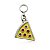 Berloque pizza folheado - Imagem 1