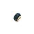 Berloque murano strass verde folheado - Imagem 1