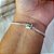 Pulseira berloque banhada a prata - Imagem 2